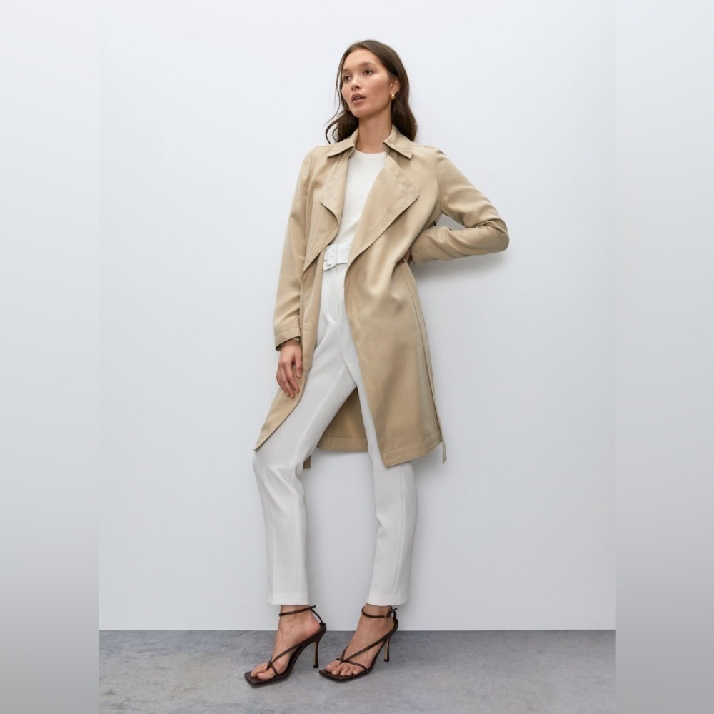 ARITZIA BABATON Maximo Trench coat Beige * Size XXS *